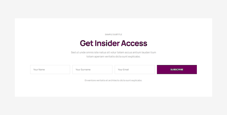 Email Opt-in c1754