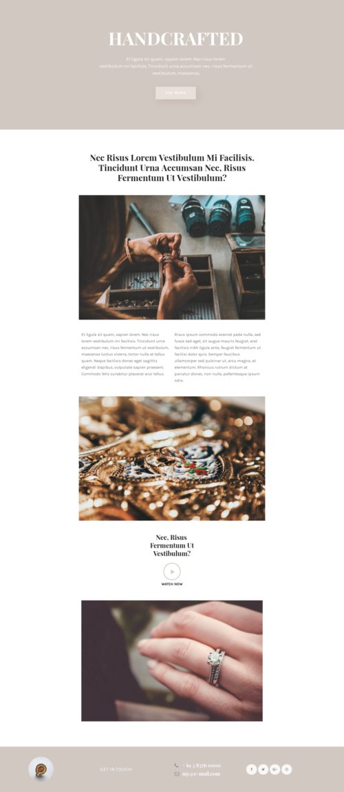Artisan Jewelry Maker - Handcrafted