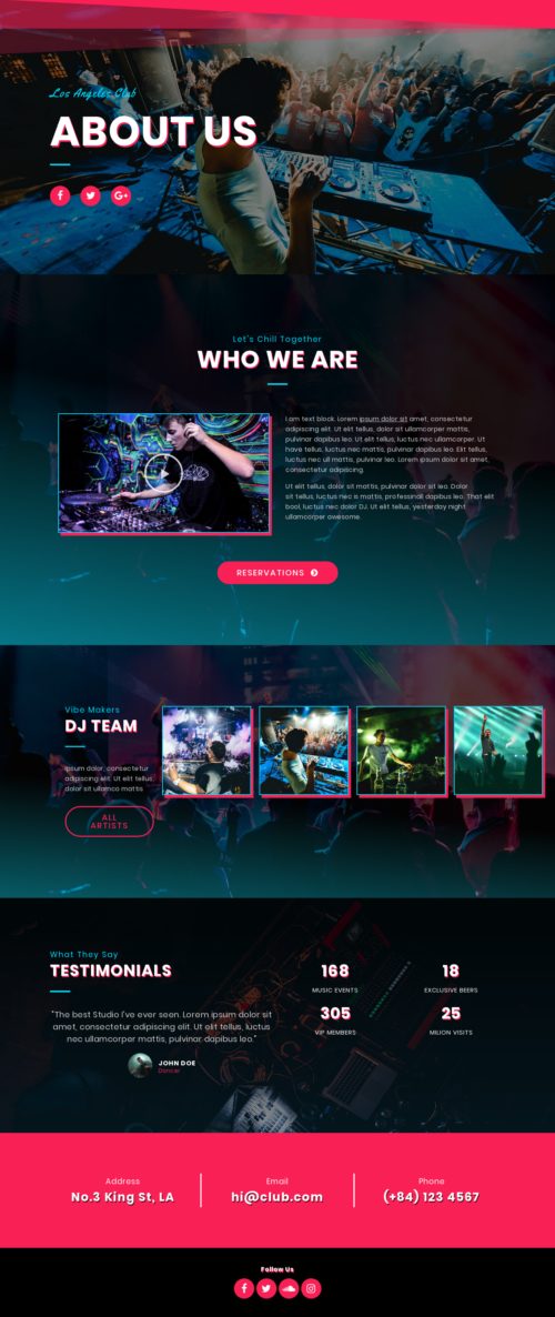 Nightclub - About 1