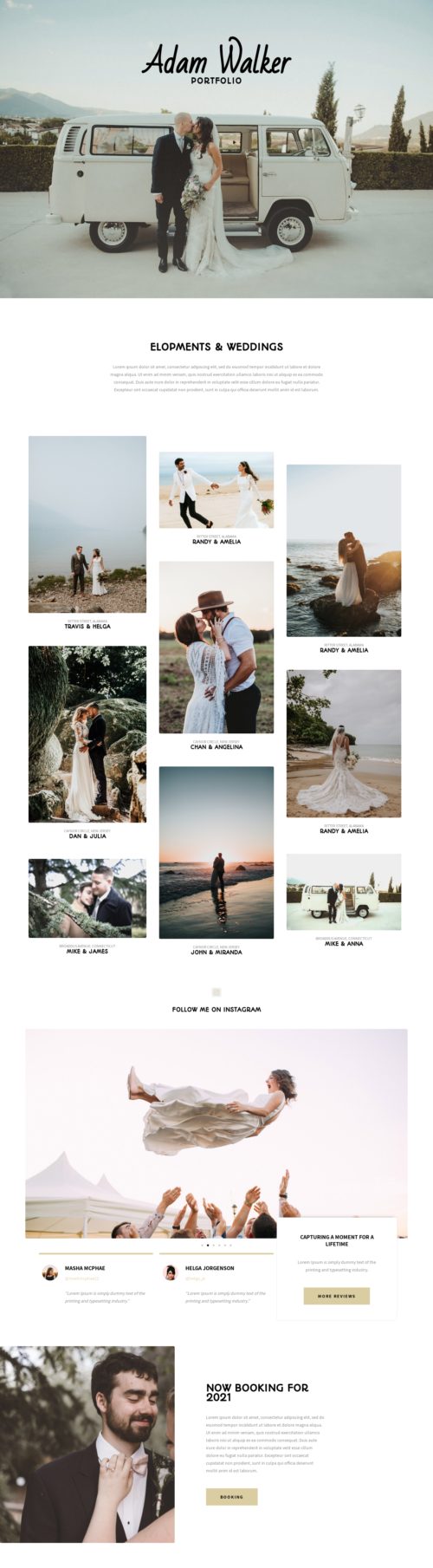 Wedding Photography - Portfolio 1