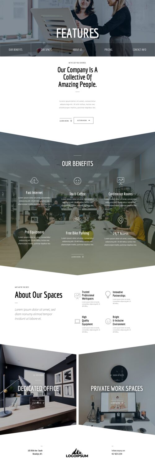 CoWorking Space - Benefits