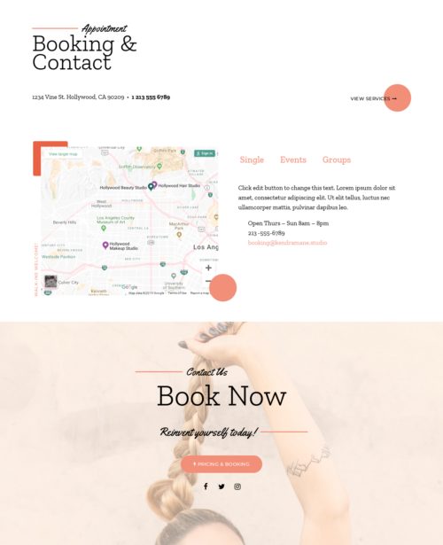 Beauty - Booking 