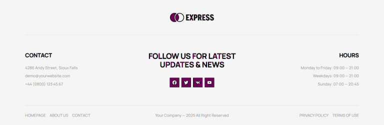 Footer c3479