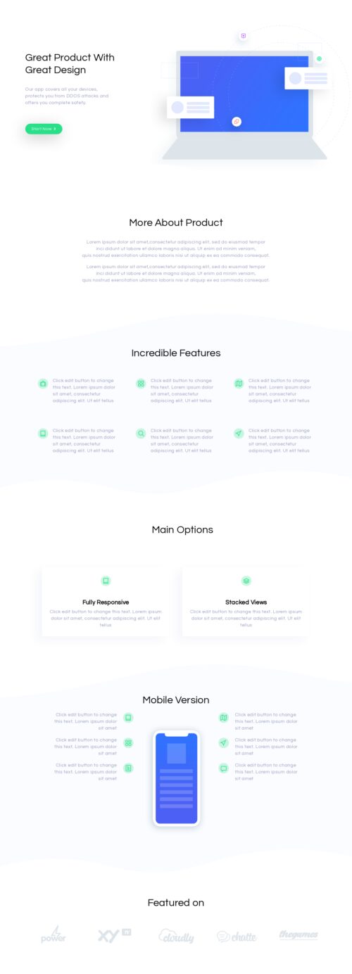 SaaS App - Product 
