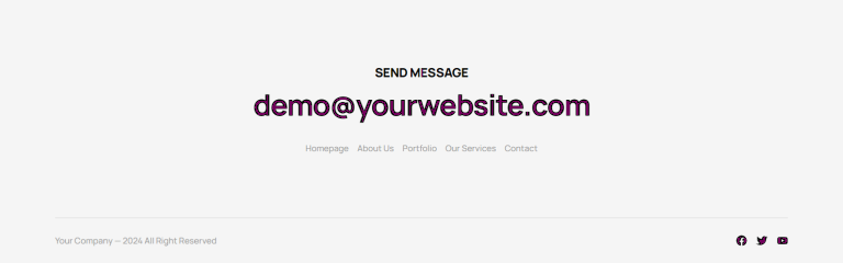 Footer c2460