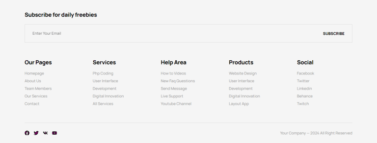 Footer c2476