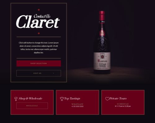 Wine Brand Contact