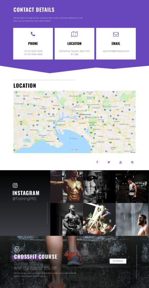 Personal Trainer - Contact 2