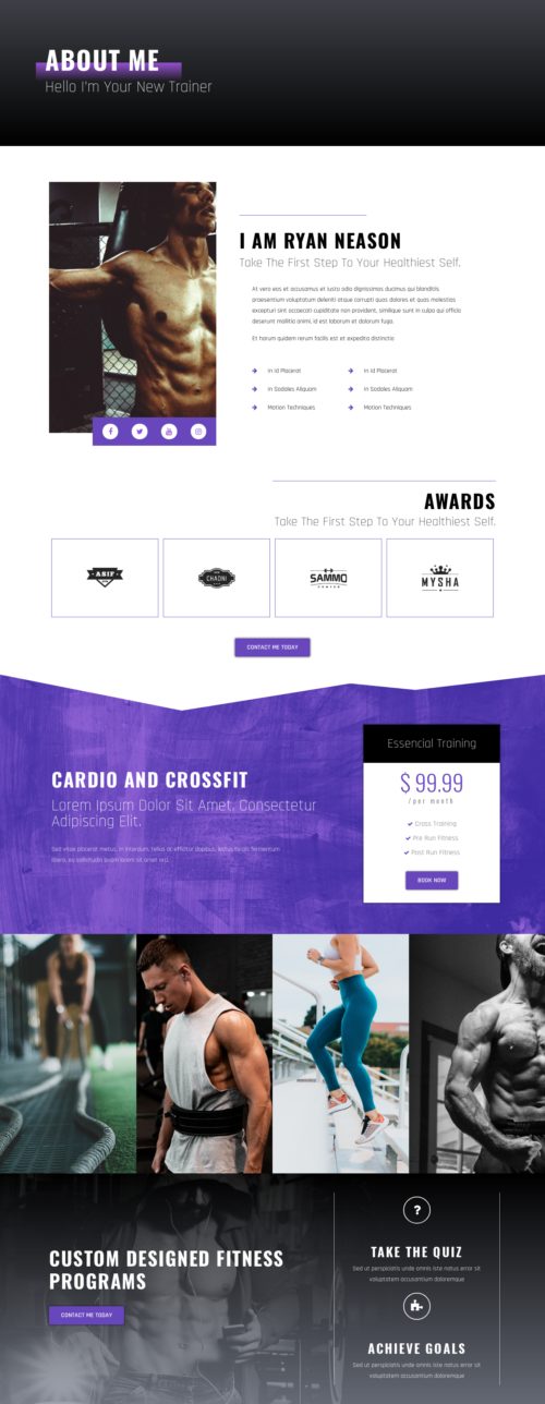 Personal Trainer - Trainer details 2