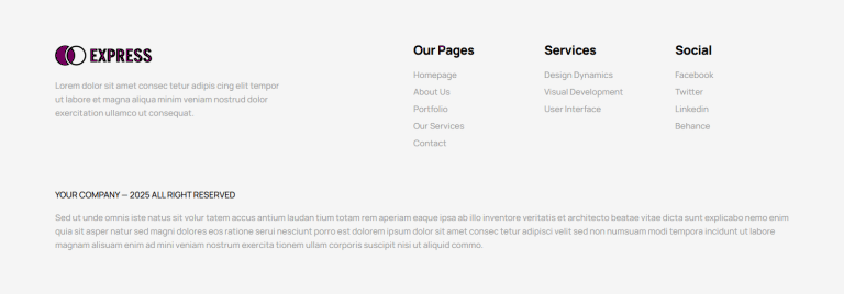 Footer c3478
