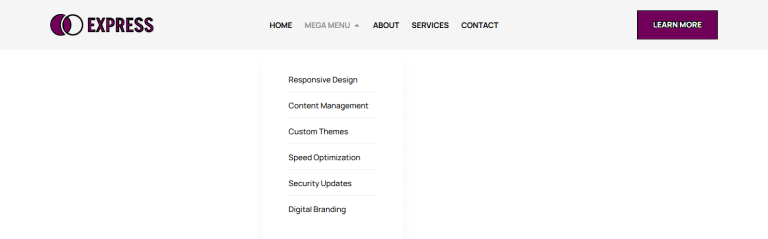 Mega Menu c3379