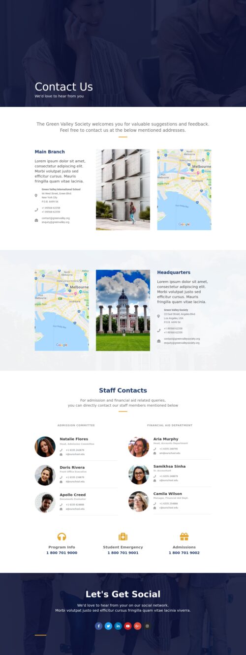 School Contact