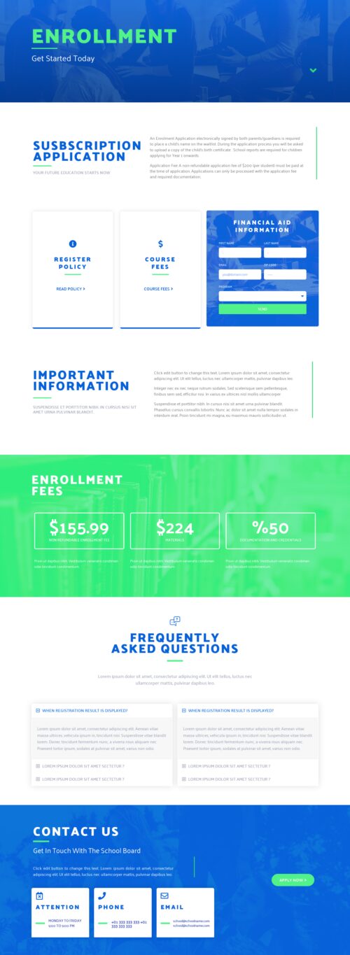 STEM School - enrollment