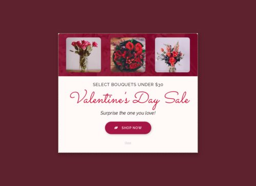 Florist - Popup