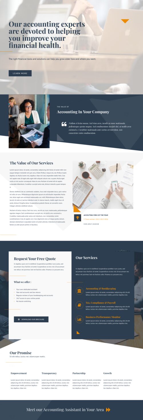 Accounting Firm - Home 1
