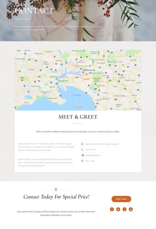 Marriage Celebrant - Contact 1