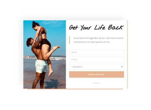 Therapist Popup