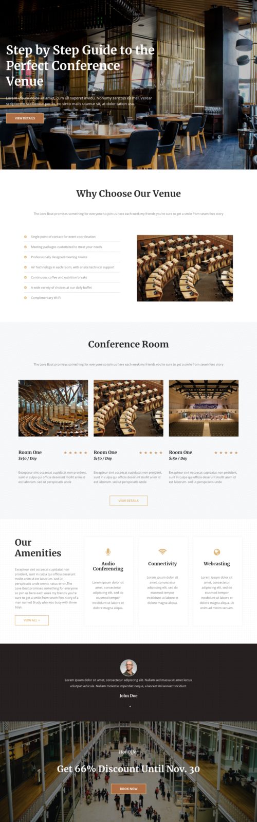 Conference Venue - Home 3