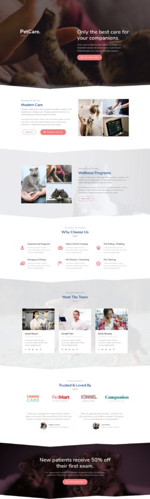 Veterinary - Home Pet Care Cats
