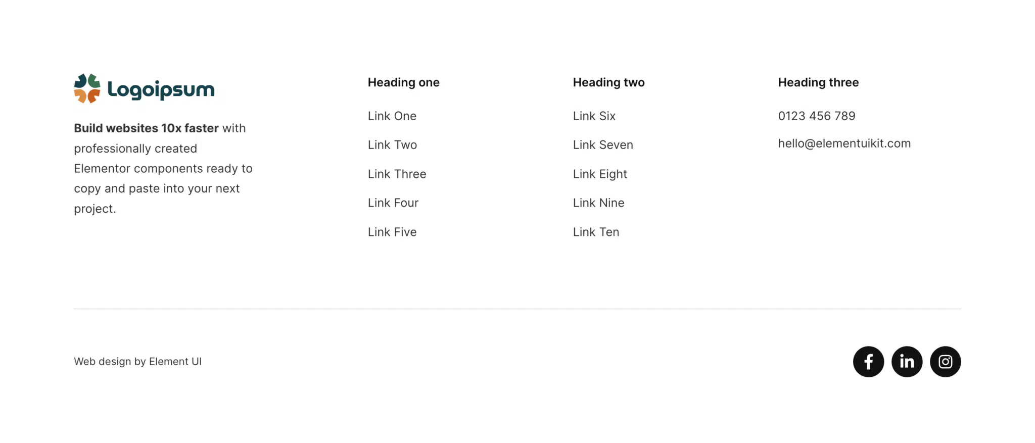 Footer 15