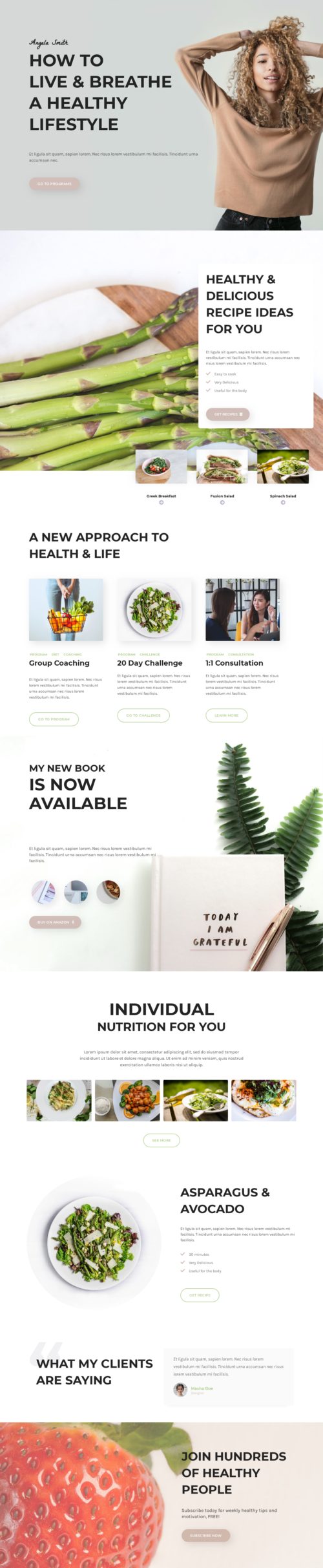 Nutritionist Home 1