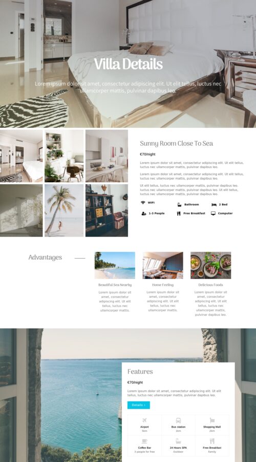 Holiday Rental Room Details 2