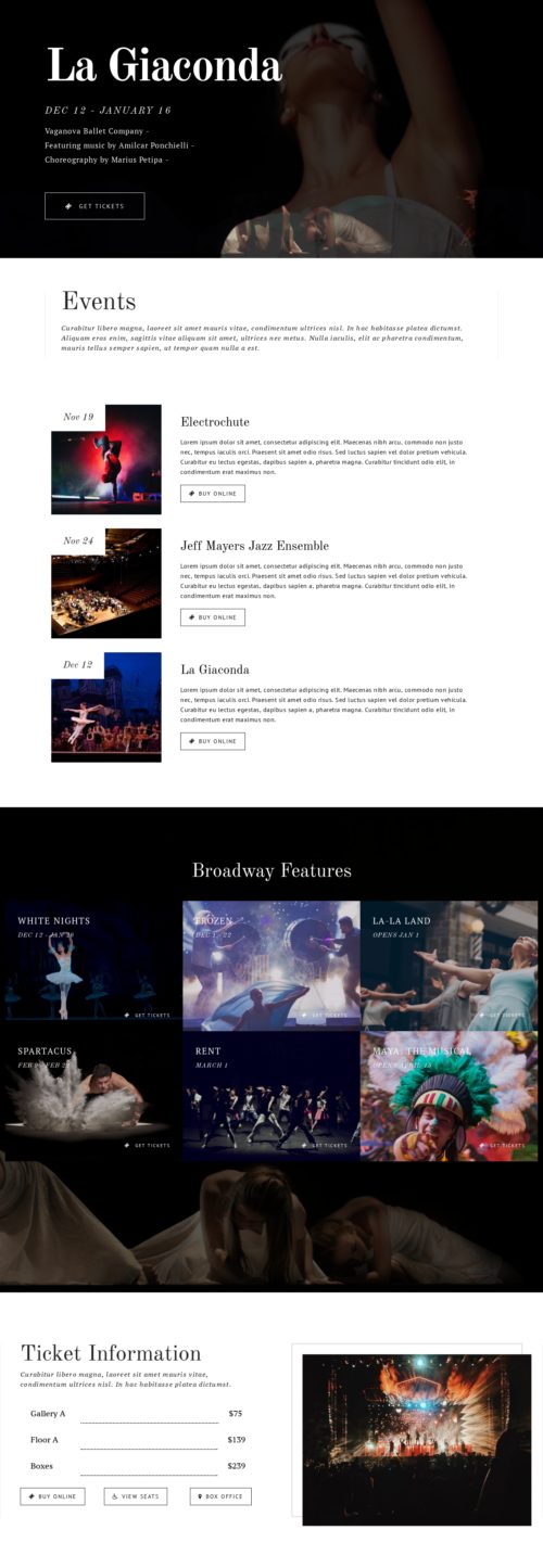 Theatre Company - Events 1