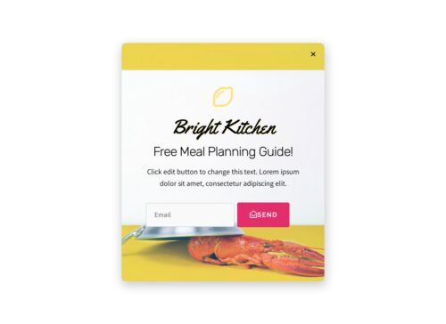 Recipe - Popup