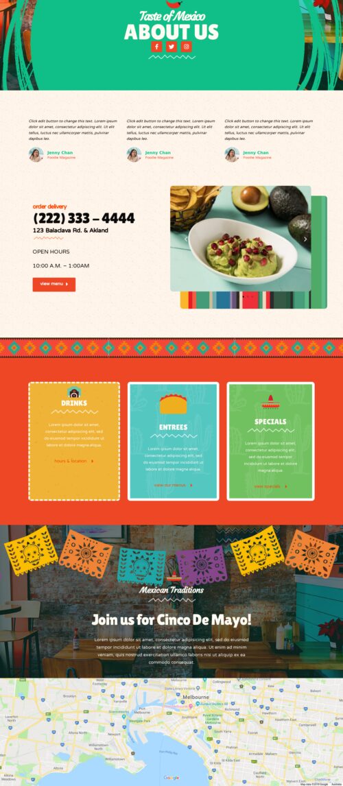 Mexican Restaurant - About 3