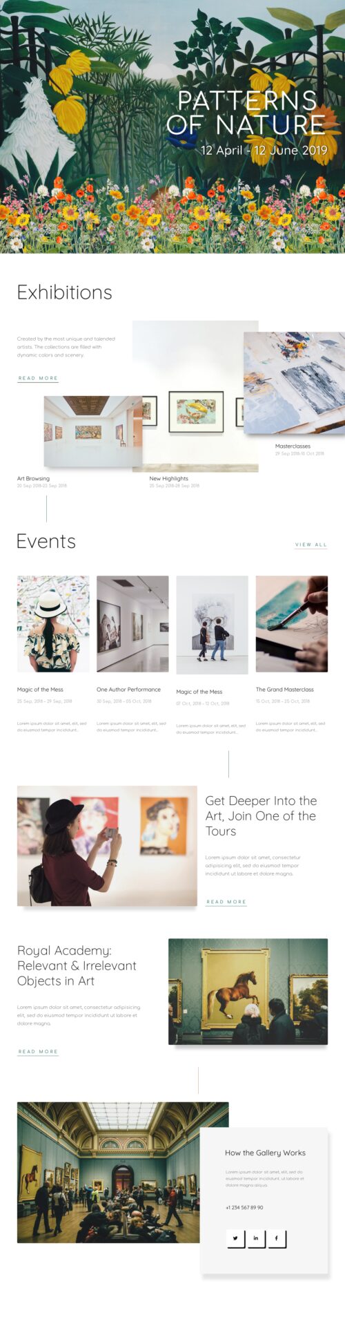 Art Gallery - Home 1