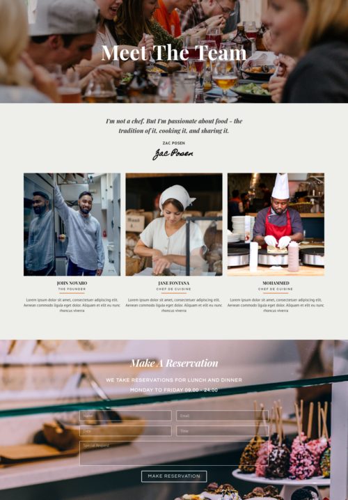 Bakery - Meet the team
