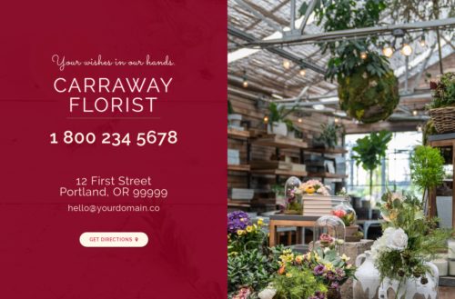 Florist - Contact us