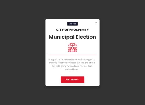 City Council - Popup