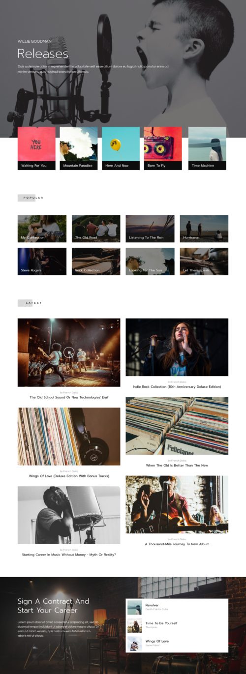 Indie Record Label - Releases 2