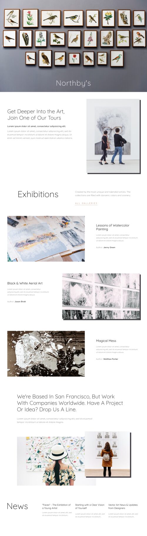 Art Gallery - Home 3