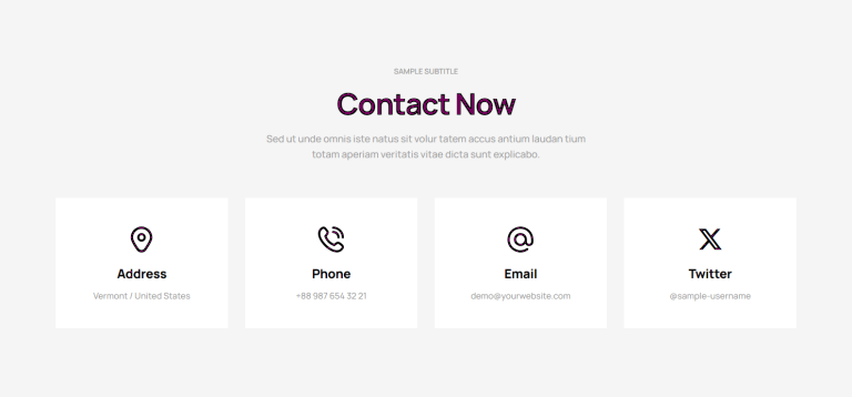 Contact c844