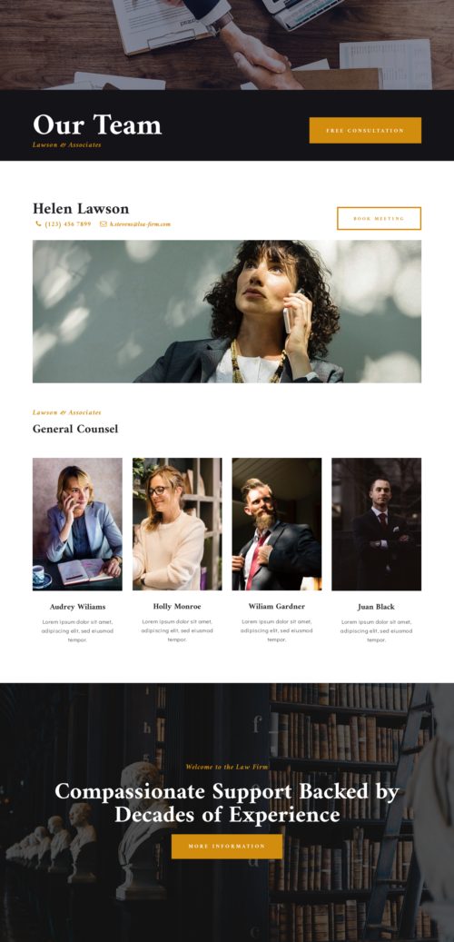 Law Firm - Team 1