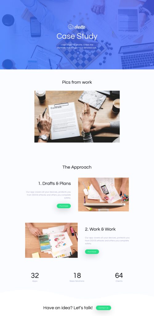 SaaS App - Case study