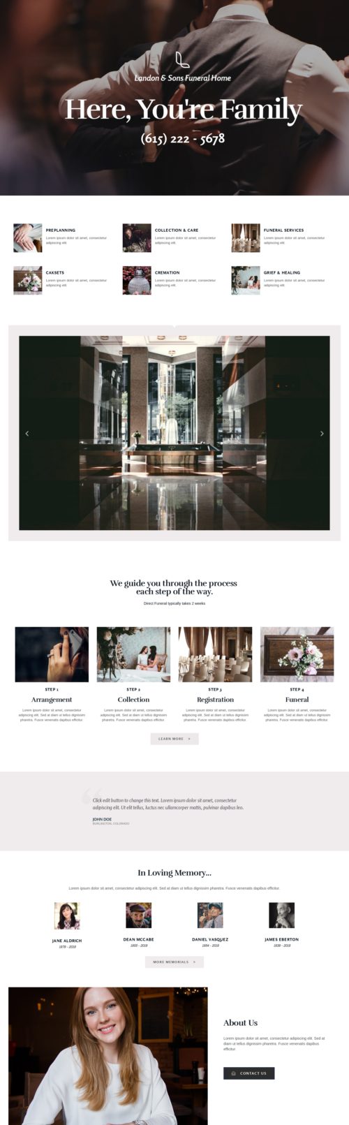 Funeral Services - Home 1