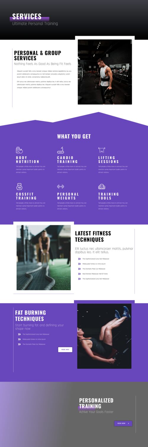 Personal Trainer - Services 1