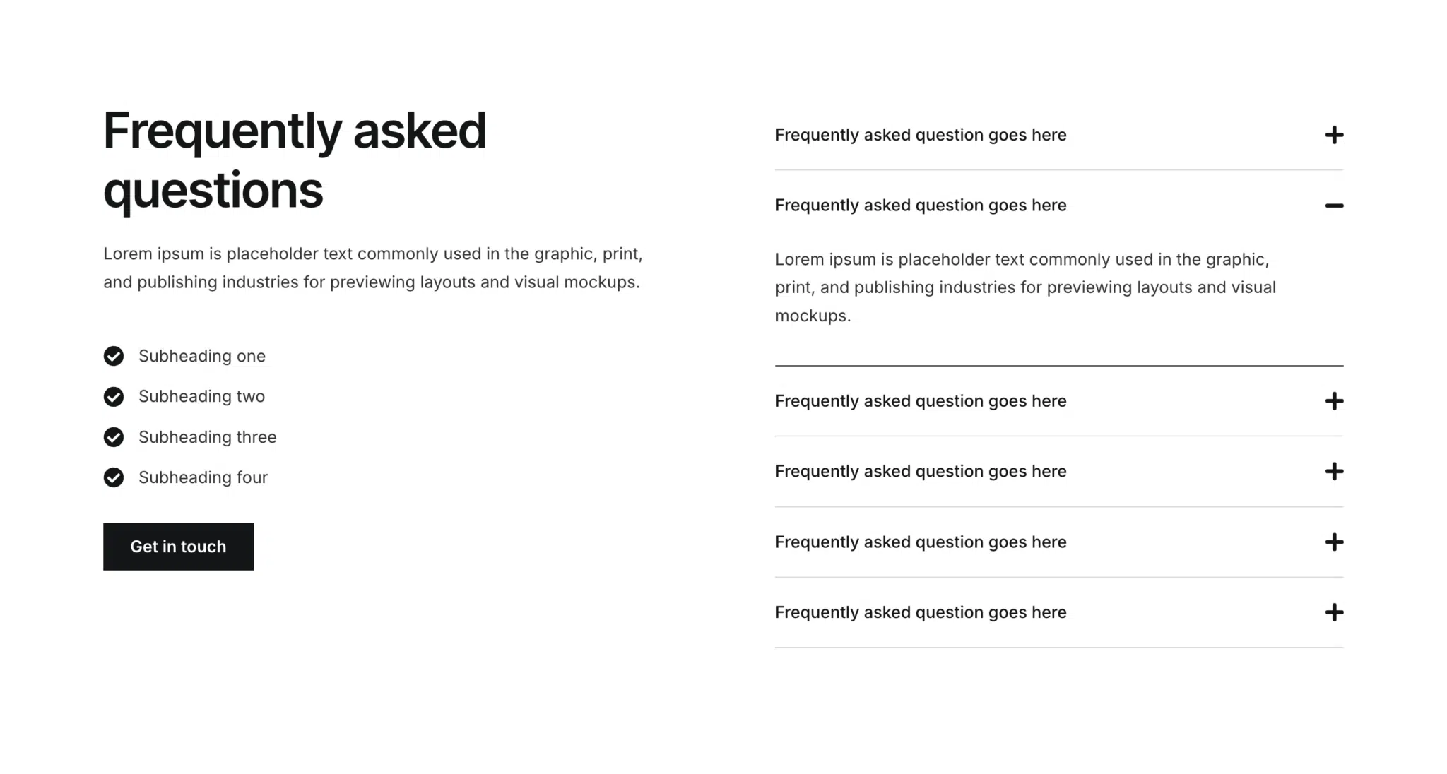 FAQ 101