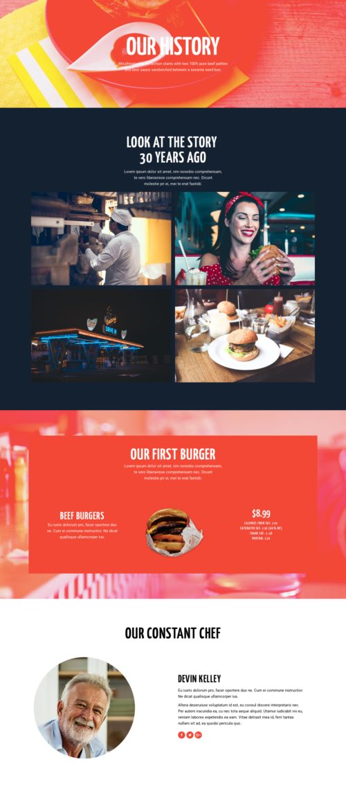 American Diner Restaurant - Our History