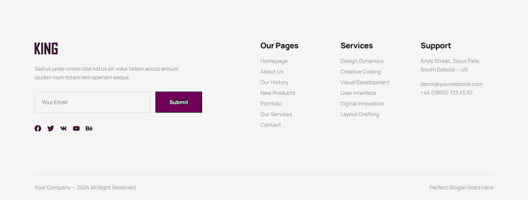 Footer c2435