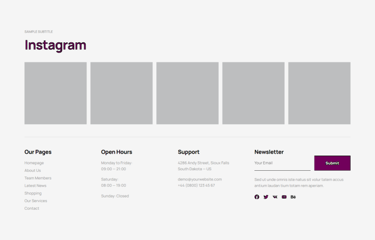 Footer c2431