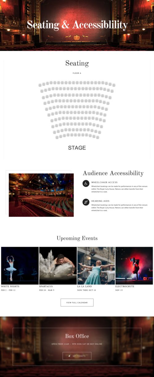 Theatre Company - Seating