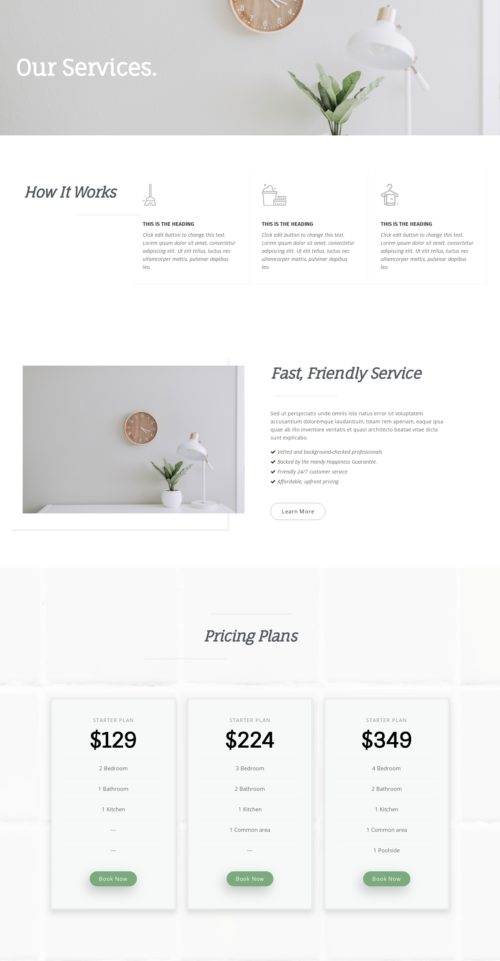 House Cleaning Company - Services 2