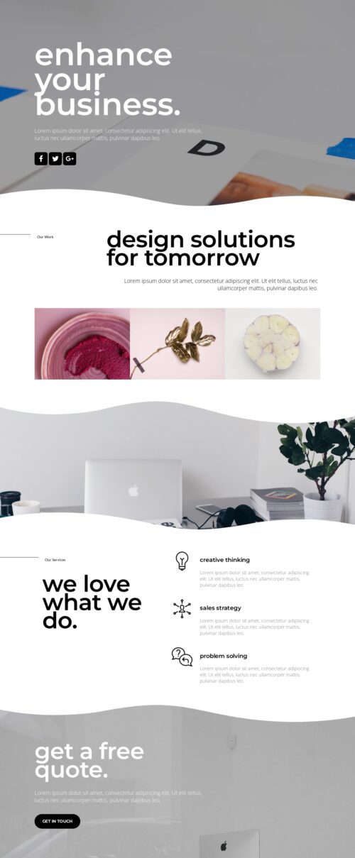 Creative Agency - Home 3