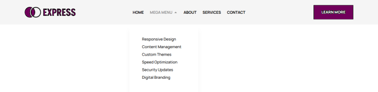 Mega Menu c3380