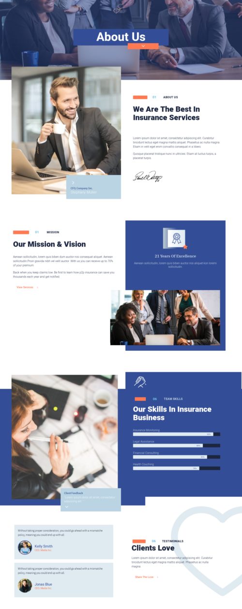 Insurance - About us 1