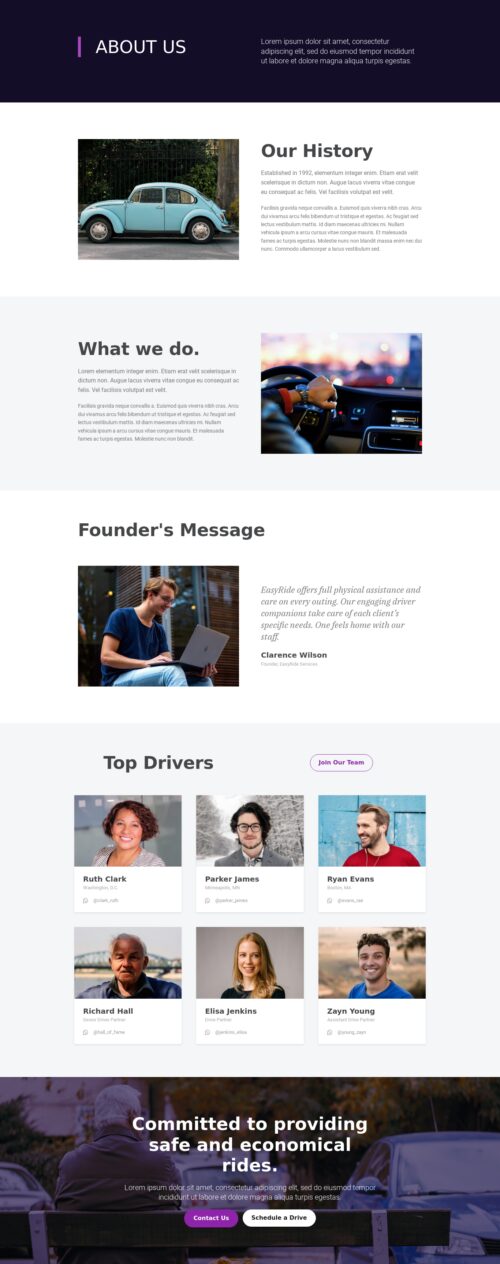 Local Ride Share - About